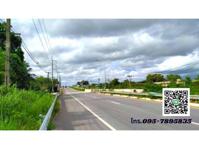 ขายที่ดินระยอง นิคมพัฒนา 44-2-51ไร่ ติดถนนสาย13 *ผังสีม่วงลาย ใกล้นิคมอุตสาหกรรม WHA Rayong36*