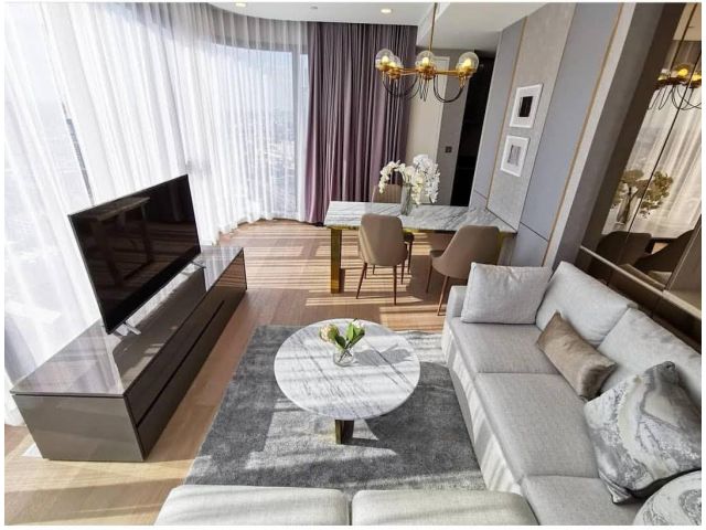 Ashton Chula Silom for rent 2 bedrooms 1 bathroom 57 sqm. rental 54,000 baht/month
