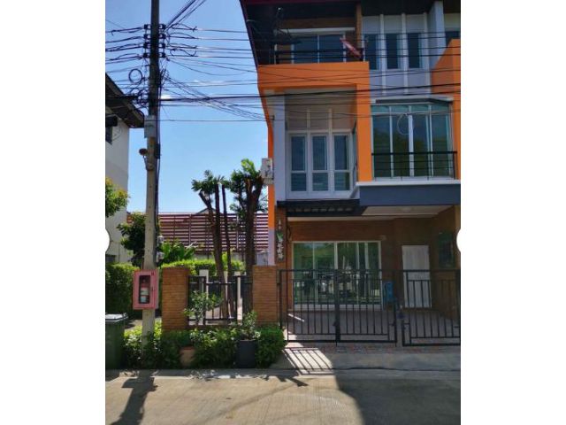 ให้เช่าทาวน์โฮม 3ชั้น วิสต้า พาร์ค  แจ้งวัฒนะ