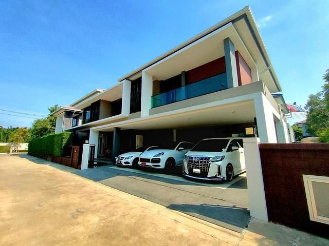 ขายบ้านเดี่ยว 2ชั้น โครงการThe Grand พระราม2 หลังมุม ตกแต่งสไตล์ Modern ตกแต่ง พร้อมอยู่ เฟอร์นิเจอร์ Full set