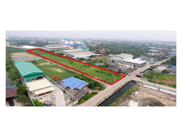 ประหยัดเวลาและต้นทุนสร้างโรงงาน บนที่ดินถมแล้ว 3 ไร่ 380 วา ง่ายต่อจัดแปลนทำโรงงานขาย หรือ เหมาะทำไลน์ผลิตได้ยาวถึง 230