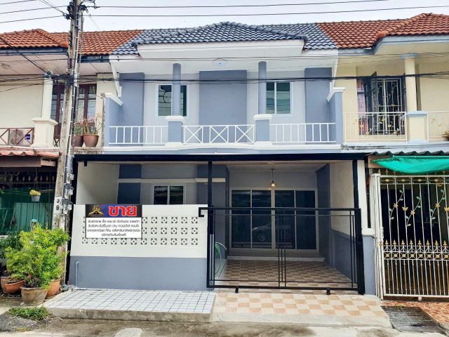 ทาวน์เฮ้าส์ 2 ชั้นบ้านจริงสวยมาก #หมู่บ้านบัวทอง4 ถนนบ้านกล้วย-ไทรน้อย ตกแต่งใหม่พร้อมอยู่ ทำเลบางบัวทอง