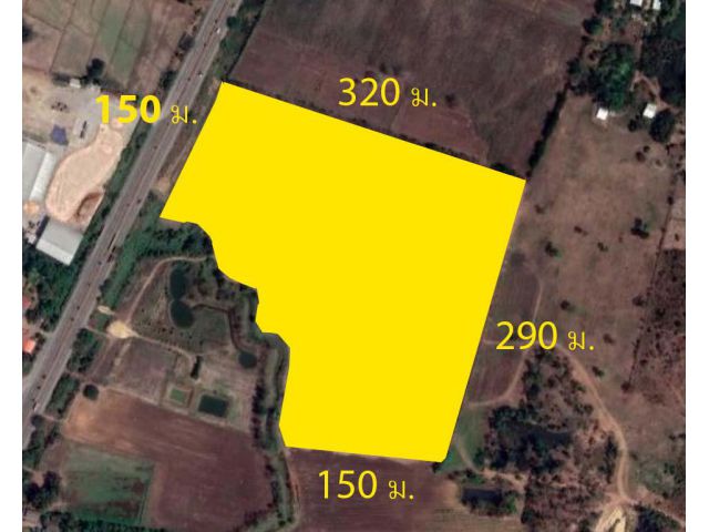 ขายที่ดินแปลงใหญ่ติดถนน 51-3-47 ไร่ จ.เพชรบูรณ์