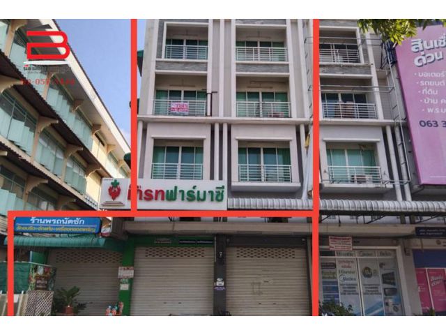 อาคารพาณิชย์ ศุภลักษณ์ โฮม 4 เนื้อที่ 75 ตรว. ถนนลำลูกกา อ.ลำลูกกา จ.ปทุมธานี