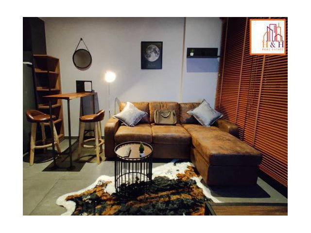 Sale/Rent The Lofts Asoke ชั้น12A 35ตรม 1นอน Fully Furnished ติดถนนอโศก ใกล้MRT เพชรบุรี