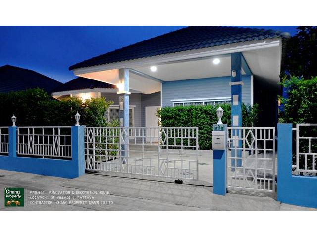 ขายบ้านเดี่ยว มีสระว่ายน้ำ  หมู่บ้าน SP 4 Village