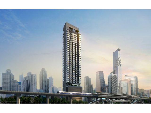 CM03899 ขายดาวน์ คอนโด อนิล สาทร 12 Condo ANIL Sathorn 12 ติด BTS สถานีเซนต์หลุยส์ 0 เมตร