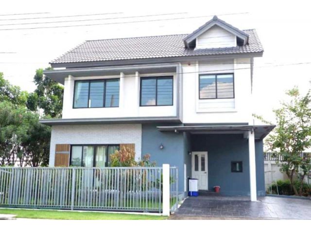 ให้เช่า และขาย บ้านเดี่ยว 2 ชั้น พร้อมเฟอร์ วราบดินทร์ คลอง 3 ลำลูกกา-รังสิต