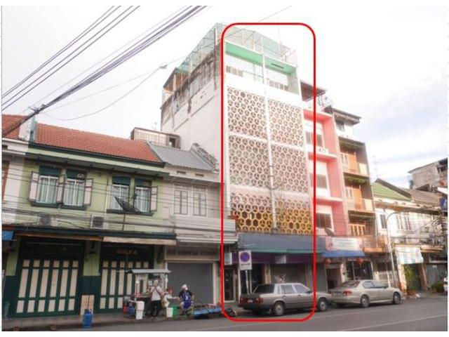 บางลำพู  ข้าวสาร อ.พาณิชย์ 2คูหา 14นอน  5ชั้น