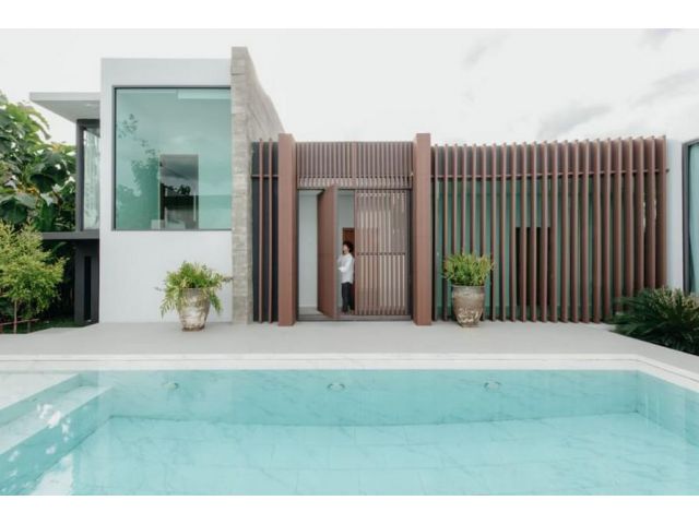 H-39-CT บ้านโมเดิร์นพูลวิลล่าชั้นครึ่ง