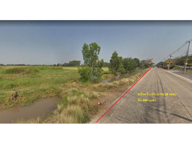 Land For Sale ที่ดิน 10 ไร่ ย่านวังน้อย ฝั่งขาออก กม.78 ใกล้ถนนหมายเลข 1 ปตท.วังน้อย