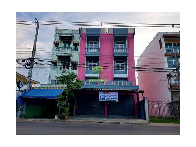 ขาย/ ให้เช่าด่วน อาคารพาณิชย์ 3.5 ชั้น ถนนโพธิ์การ้อง เมือง เพชรบุรี เนื้อที่ 16 ตร.ว ทำเลดี ติดถนน เหมาะพักอาศัย โฮมออฟฟิต สำนักงาน เพียง 2 ยูนิตสุดท