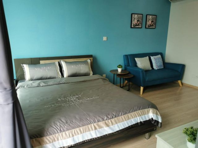ให้เช่าคอนโดชั้น25 โนเบิล รีวอลฟ์ รัชดา Noble revolve Ratchada condo 1 ห้องนอน 1 ห้องน้ำ พื้นที่ใช้สอย 22 ตารางเมตร ใกล้