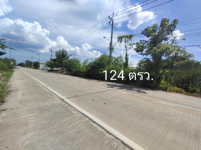 ที่ดินติดถนนพระเงิน 124 ตรว. หน้ากว้าง 17 เมตร ติดถนน 2 ด้าน