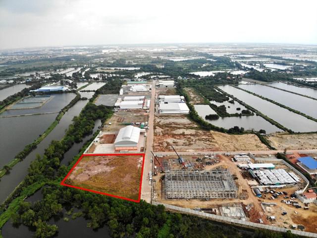 S402 ขายที่ดินสร้างโรงงาน ขนาด 4 ไร่ ถมแล้วพร้อมใช้งาน โคกขาม สมุทรสาคร  5.5 ล้านบาท/ไร่