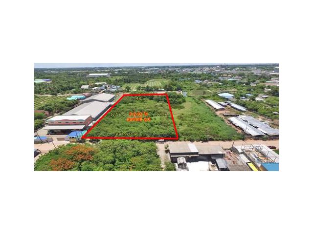 ประหยัดเงิน และเวลากับที่ดิน 3 ไร่ สร้างโรงงาน ได้หลากหลาย ประเภท ใช้รถเทรลเลอร์สบาย ใกล้ ถ.สายใยรัก - KK2115S