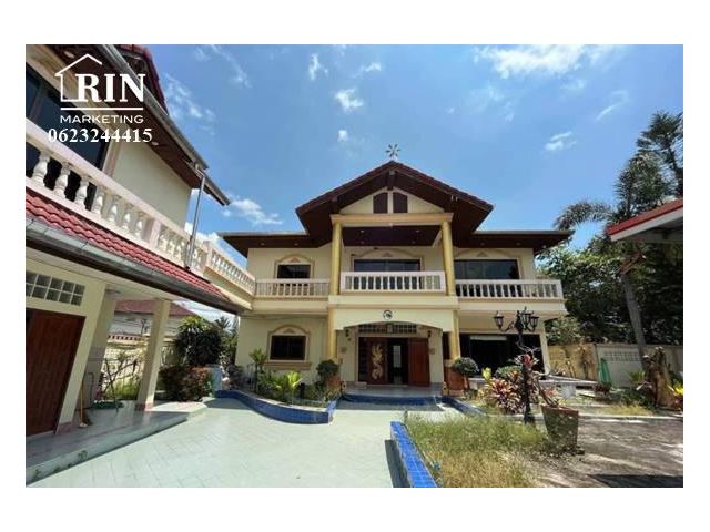 รหัสทรัพย์ : AK250722-02 ขายที่ดินพร้อมบ้าน 5ห้องนอน 6ห้องน้ำ  295ตร.ว มาบตาโต้ 8 พัทยา