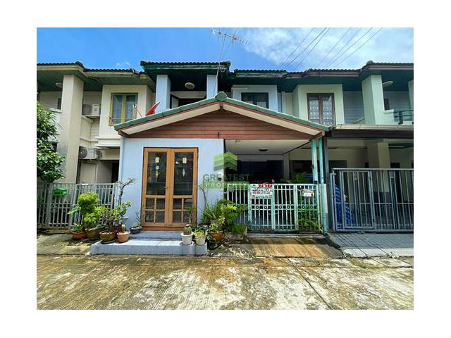 หมู่บ้านชมฟ้า วรางกูล รังสิต คลอง 2 ขายด่วน ทาวน์เฮ้าส์ 2 ชั้น เนื้อที่ 20.60 ตร.ว ต่อเติมครบ พร้อมอยู่ ราคาไม่แพง