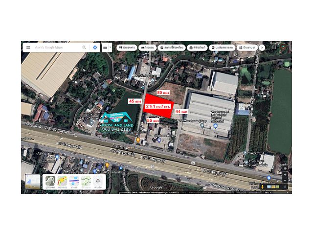 ขายที่ดิน ทำโกดัง โรงงานMini Factory อยู่ใกล้ถนนเทพรัตน (ทางคู่ขนาน บางนา-ตราด) 1ุ60 เมตร ต.เสาธง อ.เสาธง จ.สมุทรปราการ