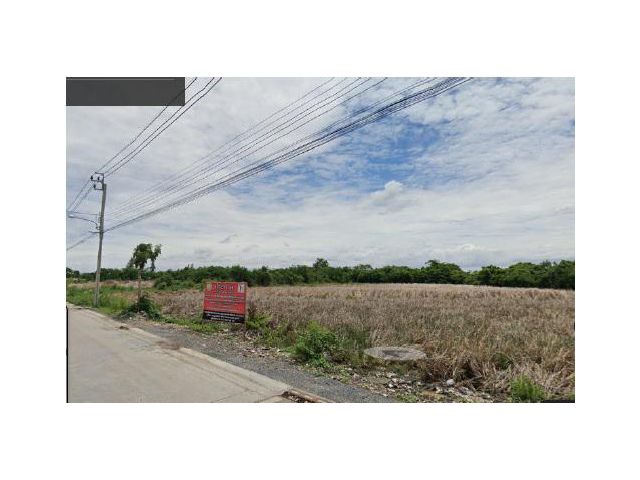 ที่ดินติดถนนคอนกรีตกว้าง 8 เมตร บางปลา จ.สมุทรปราการ