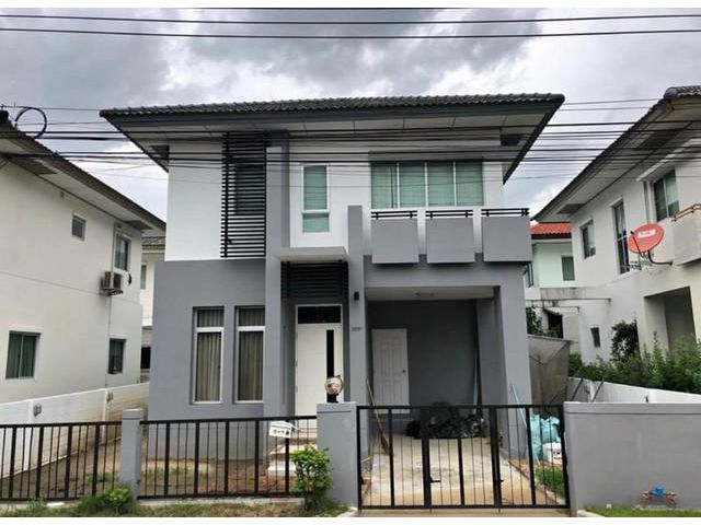 ให้เช่าบ้านเดี่ยว บ้านพร้อมพัฒน์กรีนโนวารามอินทรา