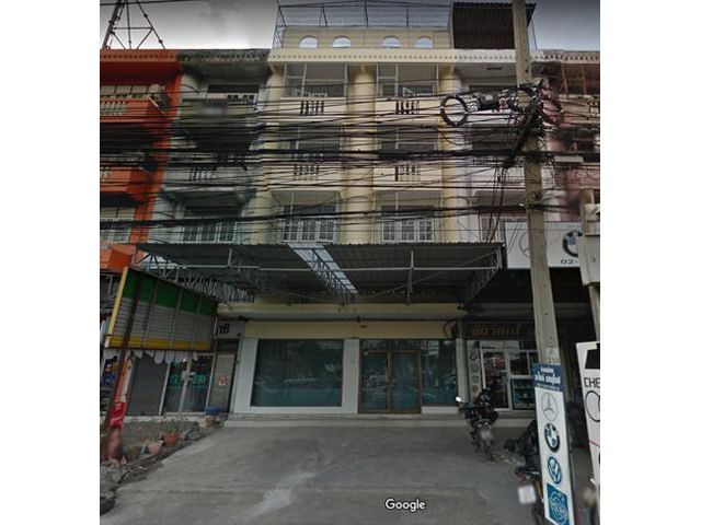 ให้เช่าอาคารพาณิชย์2คูหาทะลุกัน4ชั้นศรีนครินทร์
