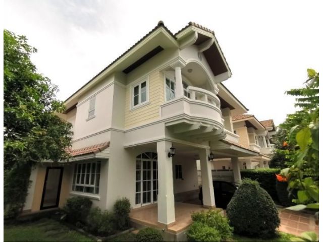 HS0488 ขายบ้านเดี่ยว 2 ชั้น ย่าน วงแหวน-อ่อนนุช ถ.สุขาภิบาล 2 หมู่บ้านภัทรา