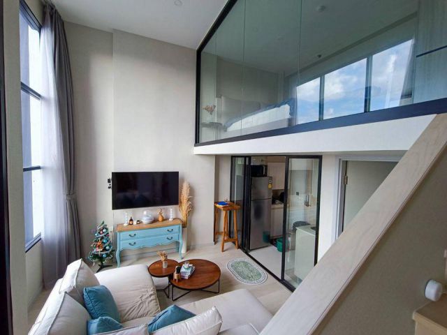 Knightsbridge Prime Sathorn for rent duplex 1 bedroom 1 bathroom 37 sqm. rental 28,000 baht/month