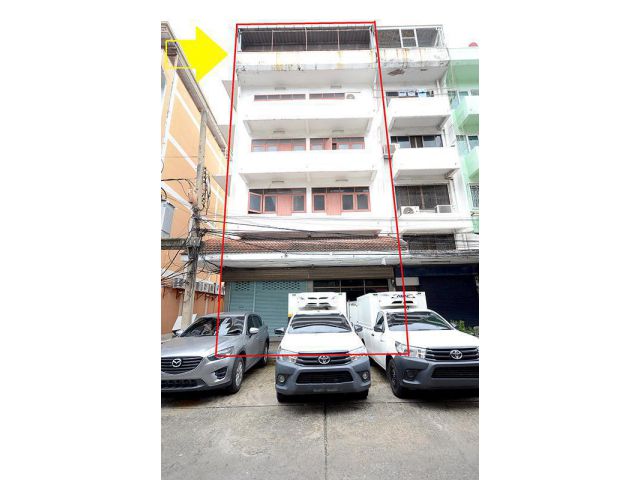 ขาย ตึกอาคารพาณิชย์ 5.5 ชั้น 2 คูหาติดกัน ซอยแลนด์โก้ ถนนวิภาวดี เขตบางซื่อ