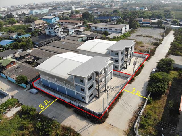 S292 ขายโรงงานสร้างใหม่ พร้อมสำนักงาน 3 ชั้น ใกล้ถนนเศรษฐกิจ เพชรเกษม ขนาด  2 งาน 50 ตารางวา โกดัง 480 ตรม. ผังสีม่วง ขอ