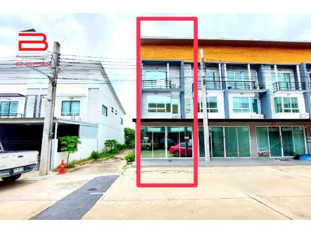 อาคารสํานักงาน+โฮมออฟฟิศ หลังริม โครงการ RK Park 2 สายไหม-วัชรพล (อาร์เค พาร์ค2) เนื้อที่ 19.7 ตรว. ถนนสายไหม เขตสายไหม
