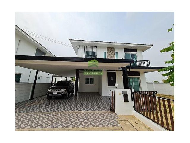 หมู่บ้านเดอะไนน์ รังสิต คลอง 9 THE NINE RANGSIT-KLONG 9 ขายด่วน บ้านเดี่ยว 2 ชั้น เนื้อที่ 70 ตร.ว แปลงมุม รีโนเวทใหม่ สวย พร้อมอยู่