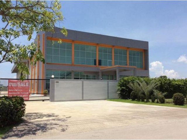 ขายโรงงานสำเร็จรูป พร้อมสำนักงาน ใกล้สุวรรณภูม บางนา-ตราด กม.23 สมุทรปราการ