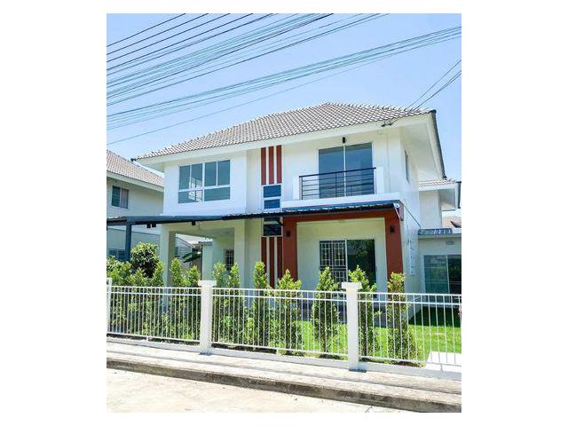 R7บ้านเดี่ยวในโครงการ ใกล้ ม.แม่โจ้ กู้เงินเหลือ