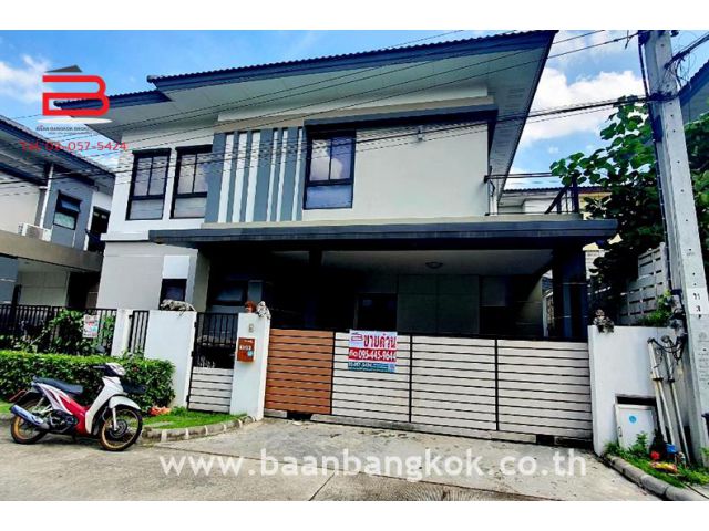 บ้านเดี่ยว 2 ชั้น โครงการ ซีรีน เพชรเกษม - พุทธมณฑลสาย 3 เนื้อที่ 52.7 ตรว. ขายถูก เขตหนองแขม