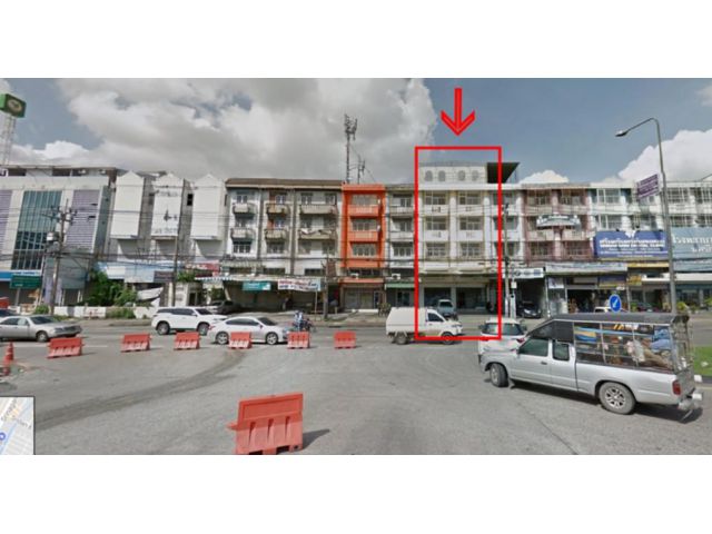 ให้เช่าอาคาร4ชั้น 2 คูหา ศรีนครินทร์ ตรงข้าม JAS