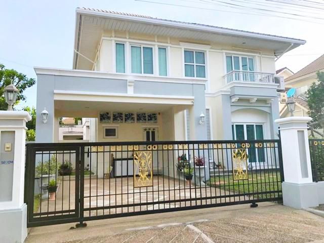 เฟอร์เฟค บ้านเดี่ยว 2ชั้นตลาดน้ำขวัญเรียม