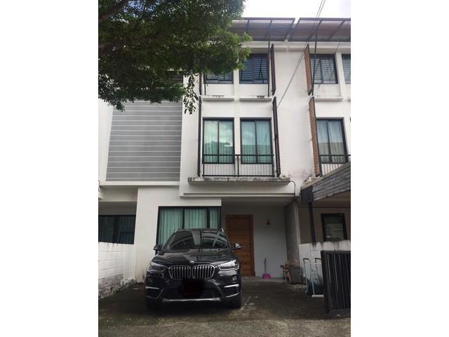 ขายบ้านพร้อมคนเช่า ทาวน์โฮม 3ชั้น อารียา โมวา