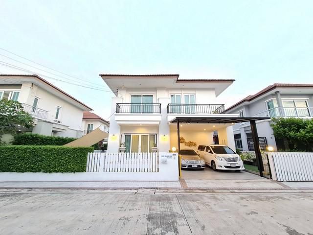 HS0508ขายบ้านเดี่ยว2 ชั้น ถ.สุวินทวงศ์ พร้อมสระว่ายน้ำม.ราชพฤกษ์ รามคำแหง-สุวินทวงศ์