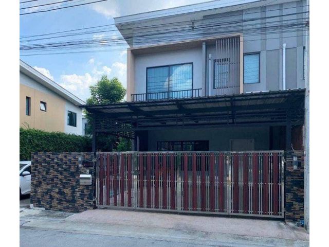 HR1407 ให้เช่าทาวน์เฮ้าส์ 2ชั้น หลังมุม The connect27 สวนหลวง 3ห้องนอน 2ห้องน้ำ