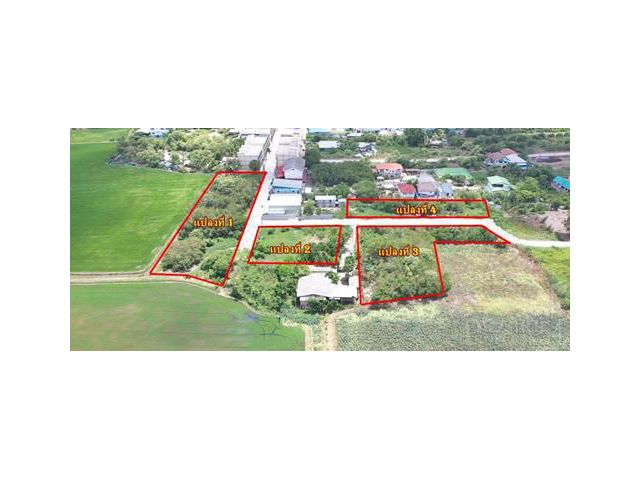 ขายที่สวย 4 แปลง ถม พร้อมใช้งาน เลือกขนาดได้ ตามใจต้องการ ในซอย บรม 76(ขาเข้า) ใกล้มหิดล - KK1875S