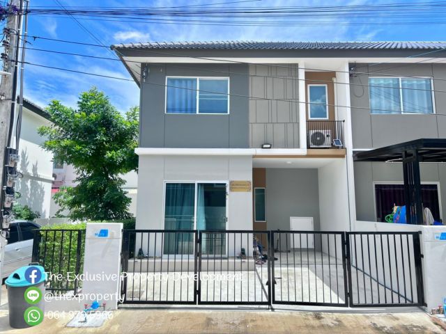 ขายทาวน์เฮ้าส์ หมู่บ้านพฤกษา 120 กาญจนาฯ-กันตนา พร้อมเฟอร์นิเจอร์ ใกล้สถานีรถไฟฟ้า สถานีบางใหญ่