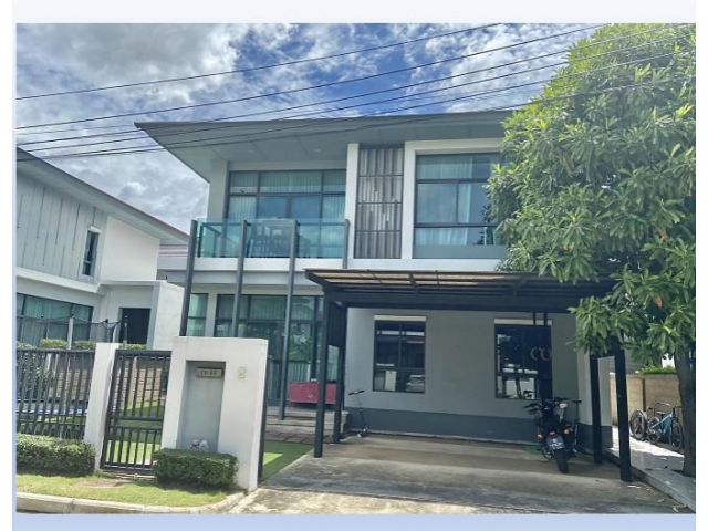 ขาย/ให้เช่า บ้านเดี่ยว 2 ชั้น เศรษฐสิริ แจ้งวัฒนะ – ประชาชื่น 61 วา เฟอร์ครบ ใกล้ทางด่วนศรีสมาน, โรบินสัน