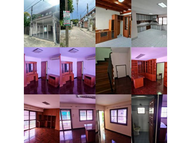 ขาย ทาวน์เฮาส์ 3 ชั้น บ้านสวยพร้อมอยู่ ซอยนนทบุรี 34 ท่าทราย นนทบุรี