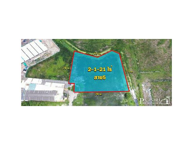 แปลงสุดท้ายที่สวย ในพื้นที่สีม่วง 2 ไร่เศษ ถูก เกือบเท่าราคาประเมิน ไฟฟ้า ประปาพร้อม แถมเดินทางสะดวก ใกล้สาย 5 - KK1348S