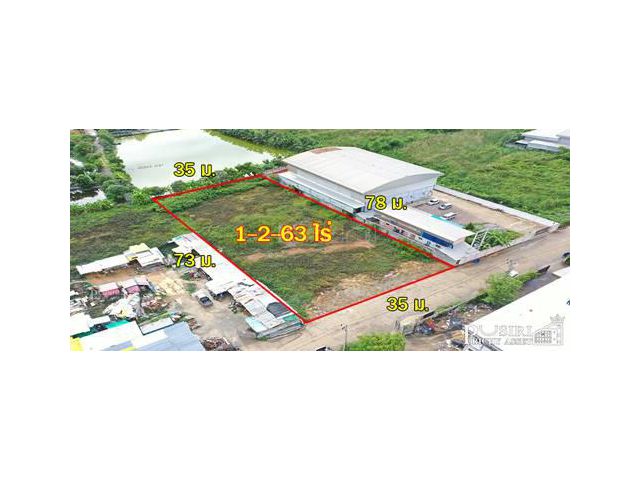 ที่ สวยสร้างโรงงาน 1.5 ไร่ ราคาดีงาม ถมพร้อมสร้างบนที่สีชมพู เทรลเลอร์ เข้า-สบาย ใกล้ คลองสี่วา ถ. เศรษฐกิจเเละพระราม 2