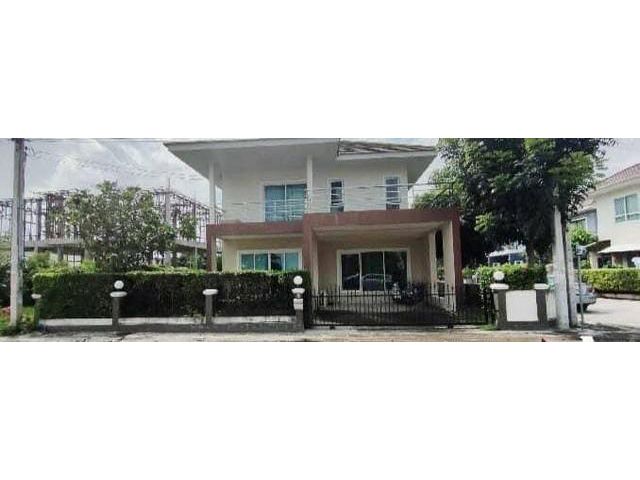 PJD06 ขายบ้านเดี่ยว 2 ชั้น โครงการ บ้านสวนหลวงวิลล์ 6 หลังมุม เขตประเวศ หันหน้าทางทิศใต้ ใกล้โรงเรียน สาธิตมหาวิทยาลัยรา