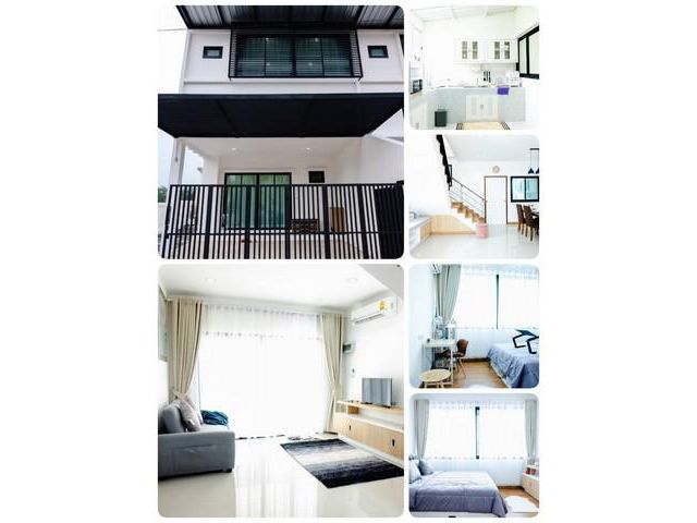 S00728 ขายบ้านแฝด บ้านใหม่ ใกล้กรมที่ดินสันทราย