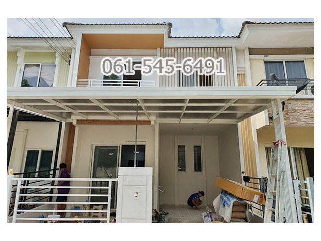 ขาย ทาวน์เฮาส์ พฤกษาทาวน์ เพชรเกษม 81 รีโนเวทใหม่ สวยมาก สไตล์โมเดิร์น ฟรีจอง ฟรีดาวน์