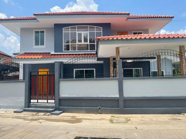 บ้านเดี่ยว 2 ชั้นหลังมุมถนน​ #หมู่บ้านคาซาลีน่า นิมิตใหม่ มีนบุรี ทาสีใหม่ทั้งหลัง ห้องน้ำเปลี่ยนสุขภัณฑ์ใหม่ทั้งหมด